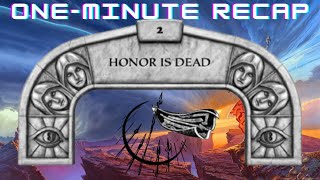 The Way of Kings  Chapter 2 Honor Is Dead Oneminute Stormlight Recaps [upl. by Aiepoissac]