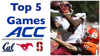 ACC SCHEDULE REACTION Top 5 MustWatch Games in 2024 [upl. by Ades774]