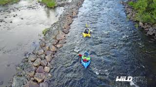 Packrafting in Arvidsjaur in Swedish Lapland [upl. by Eidna497]