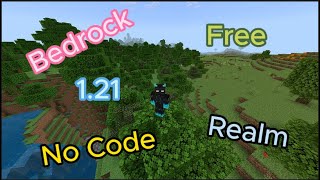 JOIN MY FREE MINECRAFT REALM 121 2024 MCPE PS5 XBOX PC [upl. by Belldas]