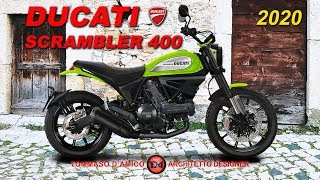 NUOVO Ducati SCRAMBLER 400  2020 NEW LOOK [upl. by Ecyak]