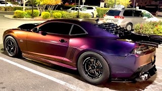 JOYRIDE 1200HP 427 LSX FULLY BUILT CAMARO MOTIVATION CAM CHOP FULL SEND BURNING RUBBER [upl. by Narut260]