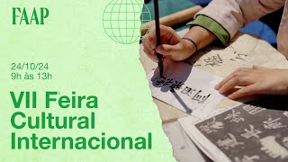 VII Feira Cultural Internacional FAAP  Around the World in a Day [upl. by Nodgnal901]