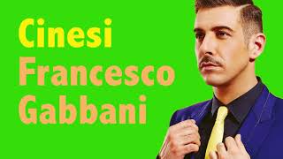 Francesco Gabbani  Cinesi testo in italiano [upl. by Bolten383]