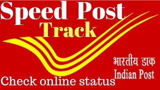 How to track speed post  check status online  Hindi detail [upl. by Olumor]