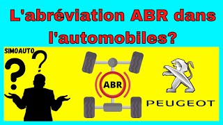 Que signifie labréviation ABR dans les termes automobiles Système ABR signification  SIMOAUTO [upl. by Sadie222]