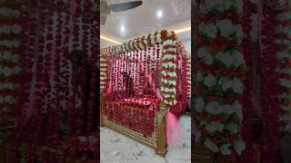 Beautiful Wedding Bedroom Decoration ytshorts youtubeshorts viral [upl. by Gascony]