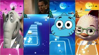 HORTON HEARS A WHO 🆚 ALVIN AND THE CHIPMUNKS 🆚 THE AMAZING WORLD OF GUMBAL 🆚 CHICKEN LITTLE 🎶 [upl. by Hobey694]