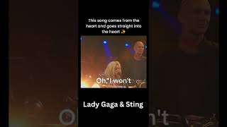 Lady Gaga amp Sting ladygaga sting standbyme [upl. by Nywg]