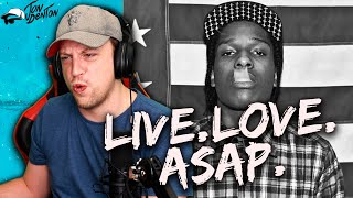 AAP Rocky  LiveLoveASAP FULL ALBUM REACTION first time hearing [upl. by Ilarin]