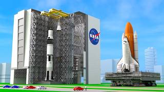 Where does NASA build rockets Vehicle Assembly Building [upl. by Adams330]