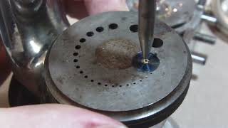 Replacing balance staff Illinois Watch Co Part 2 [upl. by Fallon582]