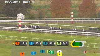 10092011 Keeneland Race 9 Juddmonte Spinster S [upl. by Ydissac]