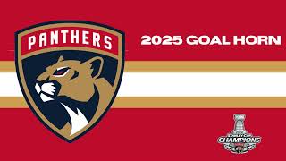 Florida Panthers 2025 Goal Horn [upl. by Ahsinroc]