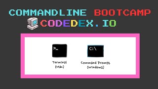 Learn Command Line with codedex Bootcamp [upl. by Odrareve]