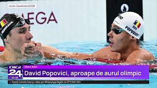 JO 2024 Popovici în finală cu cel mai bun timp Gimnastele României se califică după 12 ani [upl. by Zhang]