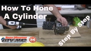 Motorcycle and ATV Cylinder Hone Instructions  FlexHone [upl. by Ahsuat979]