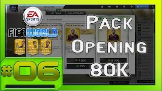 EA FIFA World Beta  Pack Opening 80K crédits [upl. by Avlasor81]