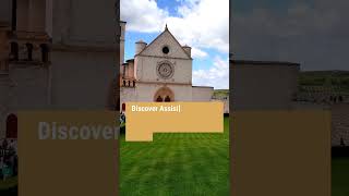 LIVE Walk in Assisi  Umbria Italian City of Art  UNESCO Heritage Site [upl. by Emsmus]