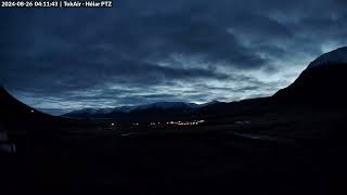 Hólar Daily Timelapse 25th  26th August 2024 [upl. by Spatola]