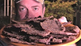 Smoked Beef Jerky Recipe [upl. by Barvick678]