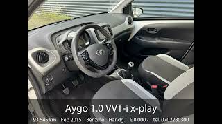 Toyota✅Aygo✅ 10 ✅VVTi xplay✅ [upl. by Sine]