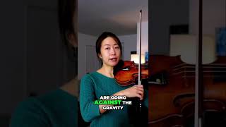 Mastering Bow Techniques The Secret to Easier Up Bowing violinpractice violintutorial [upl. by Aruasor]