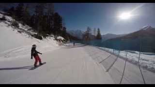 Skiing at Monterosa Italy [upl. by Dylan]