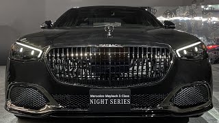 2024 MercedesMaybach S580 NIGHT SERIES Maybach Batmobile Interior Exterior Review [upl. by Hemphill]