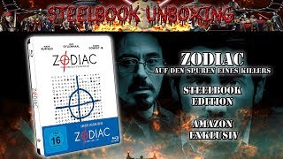 Unboxing  ZODIAC  Steelbook  Amazon exklusiv [upl. by Naynek]