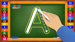 How to Write Letters for Children  Teaching Writing ABC for Preschool  Alphabet for Kids [upl. by Josepha]