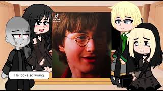 Death Eaters react to Harry Potter  Part 4  GMRV  Harry Potter  Drarry [upl. by Thill286]