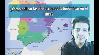 ¿Cómo aplicar las deducciones autonómicas en tu IRPF Declaración de la Renta 💵😆 [upl. by Atteuqnas]