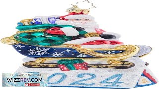 Christopher Radko HandCrafted European Glass Christmas Tree Decorative Ornament Rooftop Review [upl. by Catlin]