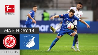 Eintracht Frankfurt  TSG Hoffenheim 42  Highlights  Matchday 14 – Bundesliga 202223 [upl. by Modeste435]