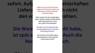 wichtige Redemittel B1 Brief schreiben [upl. by Iilek309]