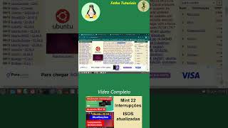 Linux Mint 22 e Novas ISOS do Ubuntu 2204 [upl. by Anoirtac174]