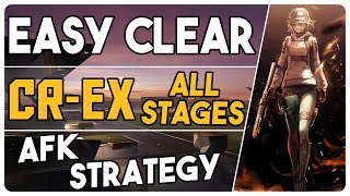 CREX1 to 8  Challenge Mode  AFK Easy Strategy 【Arknights  アークナイツ】 [upl. by Pittman12]