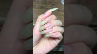 Natural long nails [upl. by Amrac107]