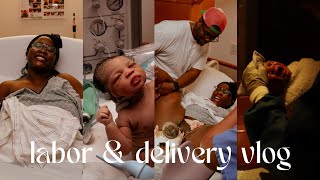 BIRTH VLOG  MY POSITIVE LABOR AND DELIVERY EXPERIENCE 2024  FIRST 24 HOURS WITH A NEWBORN [upl. by Felecia596]