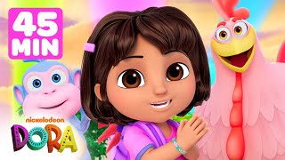 Dora and Friends The Explorer Cartoon Adventure 💖 Dora Saves The Snow Princess with Dora Explorer [upl. by Lihas66]