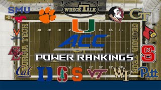 ACC Power Rankings Week 1 Whos in the Doo Doo tier [upl. by Menides]