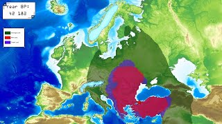 Modelling Homo sapiens spread in Europe [upl. by Astor]