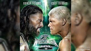 WrestleMania 40 3rd Official Theme Song  Ft Imagine Dragon  Cody Rhodes vs Roman Reigns [upl. by Daenis907]