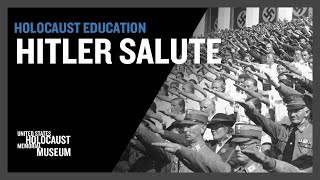 Hitler Salute  Holocaust Education  USHMM [upl. by Hedges744]