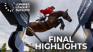 How Germany defeated the Dutch  Longines League of Nations 🏆  Final Barcelona 2024 [upl. by Gershom]