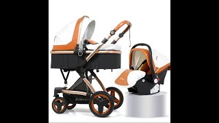 3 In 1 Luxury Baby Stroller Travel System With Infant Seat [upl. by Althee]