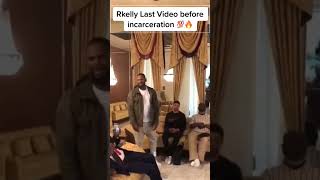 R Kelly last video before incarceration [upl. by Enyamert]