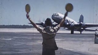 Families arrive at RAF Bahrain 1955 [upl. by Clementi]