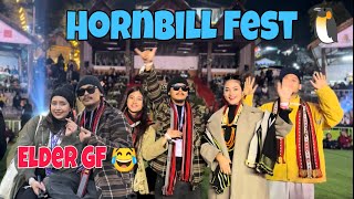 Hornbill Festival With My step Gf Aseno ☺️😅inglishmaker [upl. by Wilfrid498]